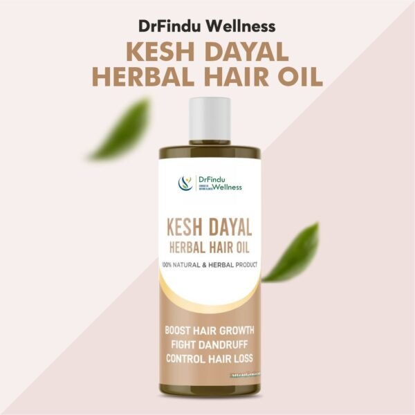 DrFindu Wellness Kesh Dayal Herbal Hair Oil - Image 3